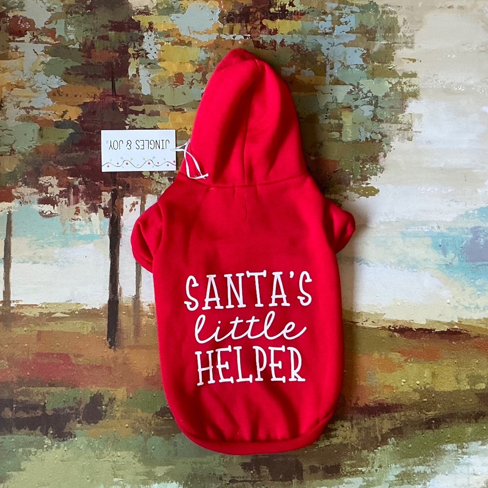 JINGLES & JOY - Christmas Dog Hoodie